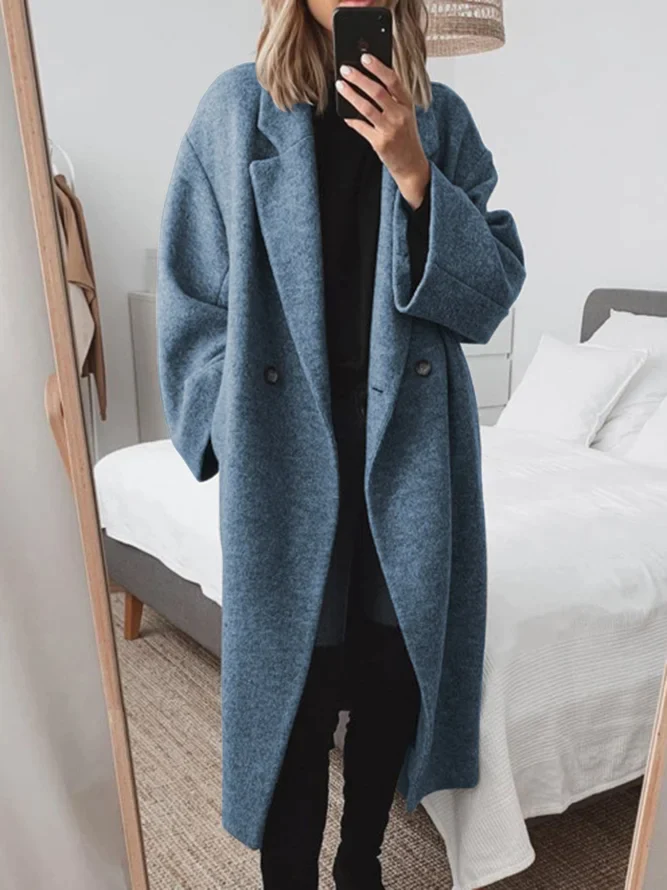 Valerya Classic Wool Overcoat