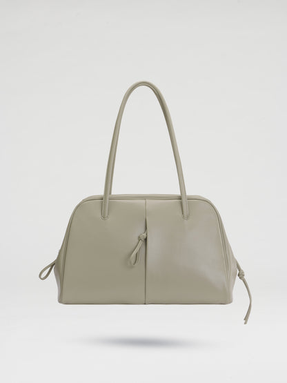 Brooklyn Black Leather Shoulder Bag