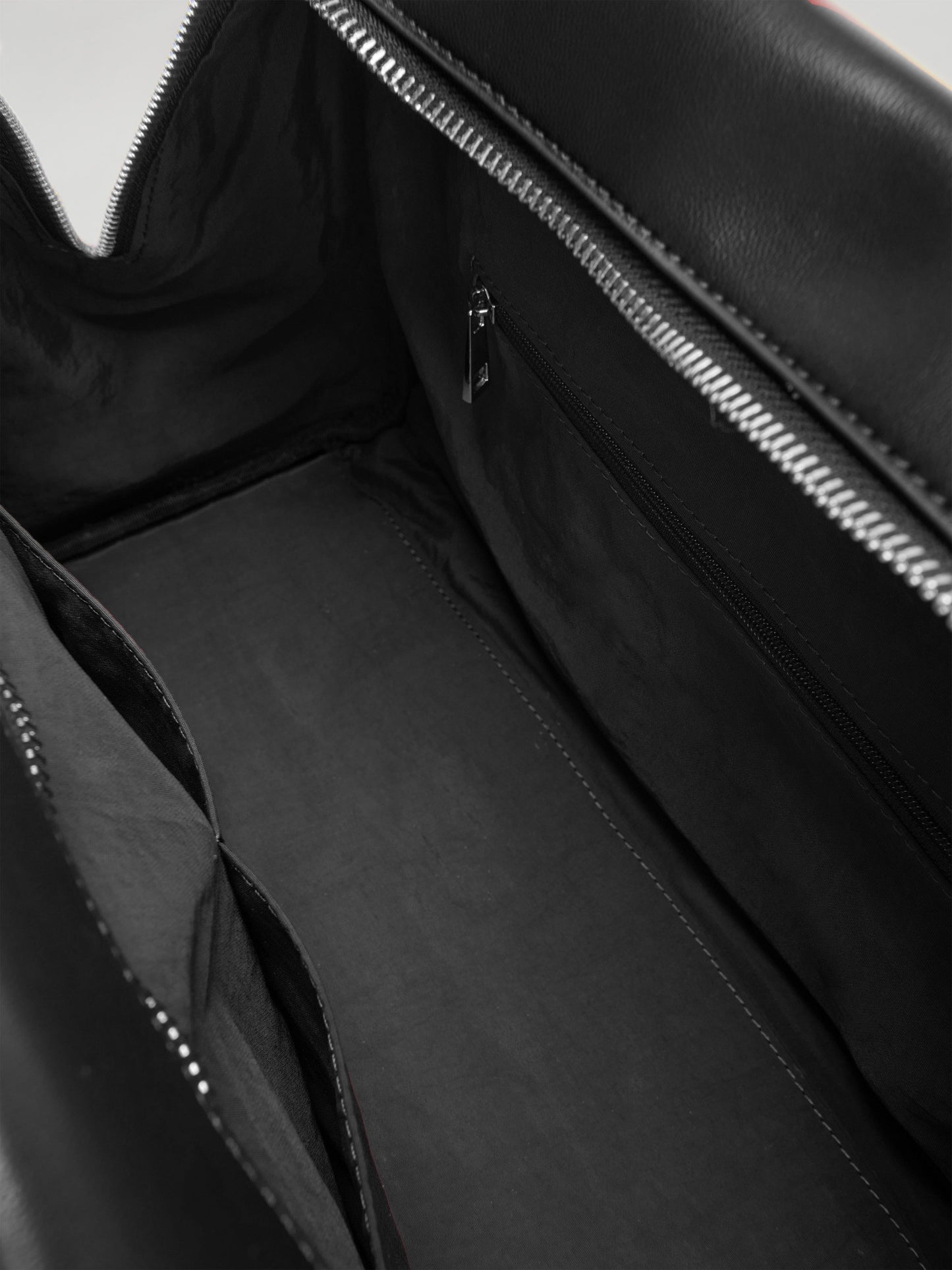 Brooklyn Black Leather Shoulder Bag