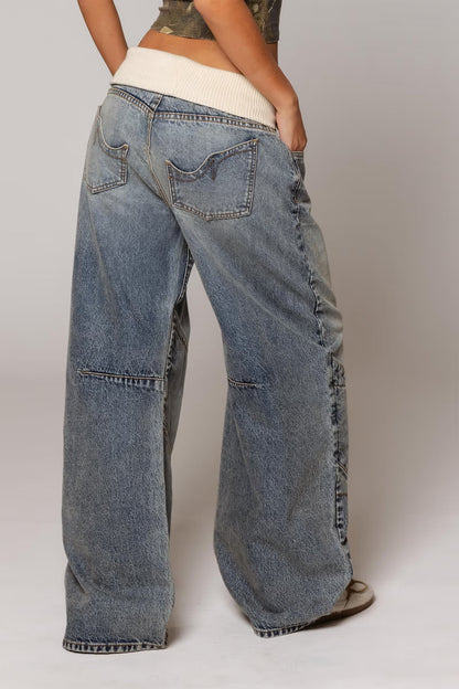 Nova Relaxed Wide-Leg Jeans