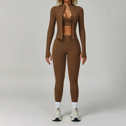 Move Ease with this 3-Piece Activewear Set