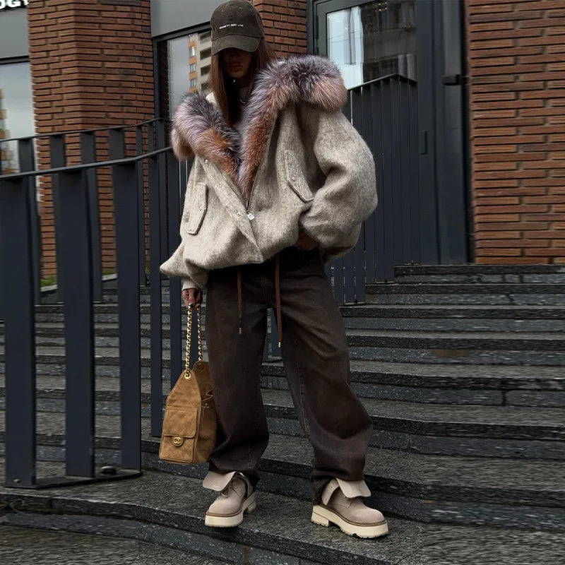 Valerya Aurora Faux Fur Winter Coat