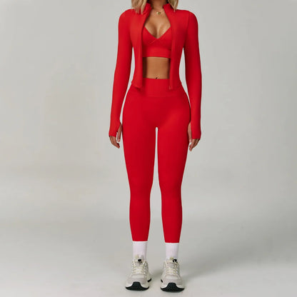 Move Ease with this 3-Piece Activewear Set