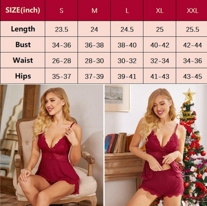 Valerya Lace Lounge Set