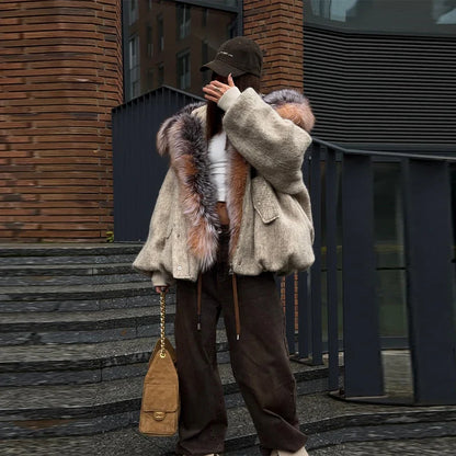 Valerya Aurora Faux Fur Winter Coat